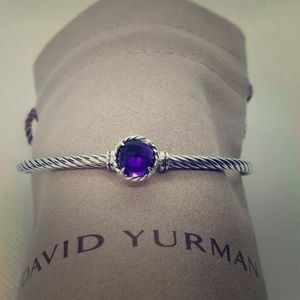 David Yurman chatelaine amethyst bracelet
